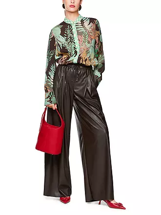 MARC CAIN | Hose in Lederoptik | 